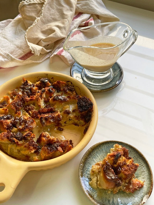 Cinnamon Crusted Bread Pudding