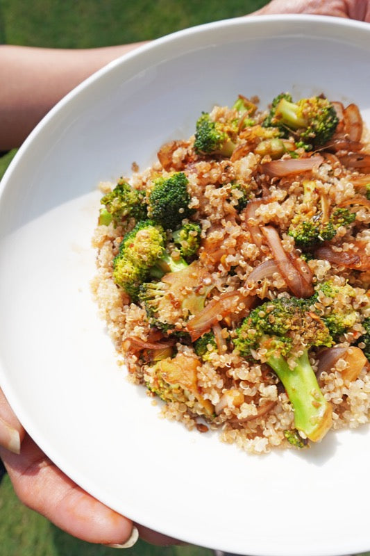 Broccoli + Quinoa Stir Fry: for Chronic Inflammation