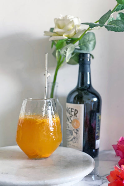 Mango Ginger Gin Cocktail