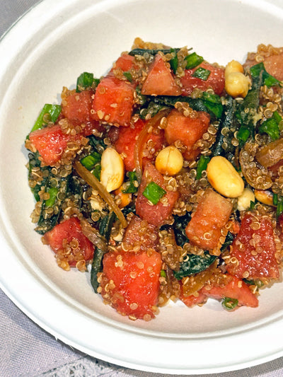 Thai-Style Quinoa Watermelon Salad