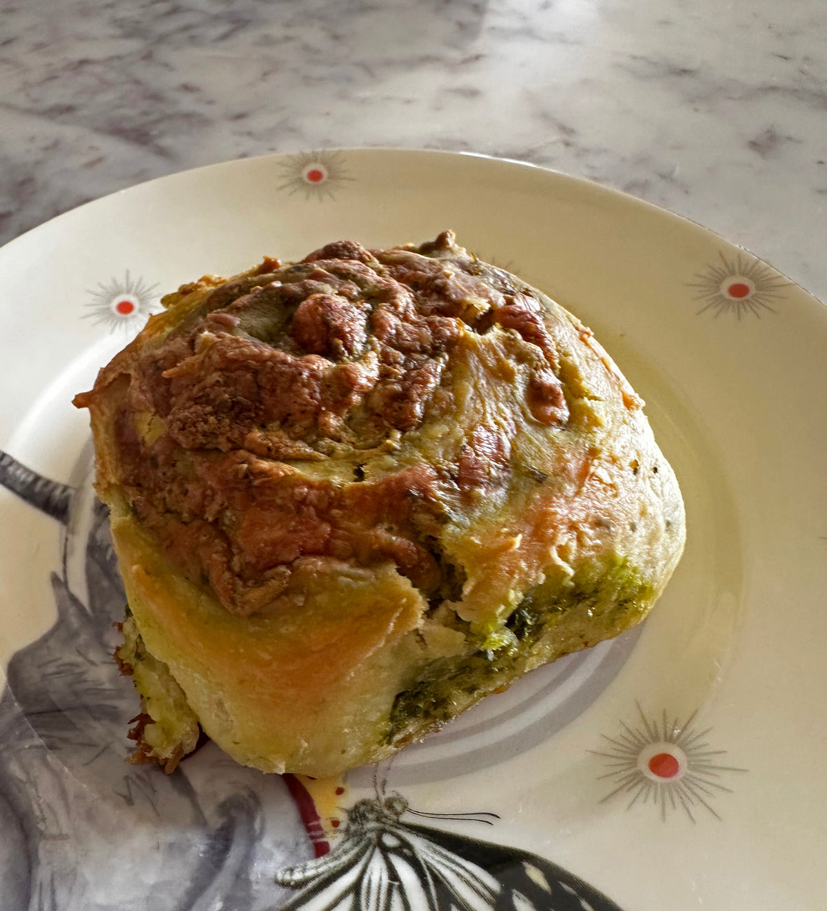 Pesto + Cheese Rolls