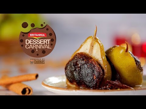Mithai Baked Pears Recipe By Kamini Patel | How To Make Baked Pears | Britannia Dessert Carnival