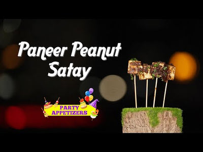 Paneer Peanut Satay | How To Make Restaurant Style Paneer Satay | Party Recipes By Kamini Patel