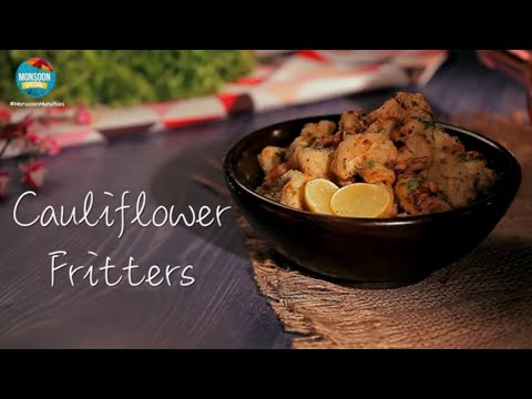 Gobi Ka Pakora Recipe | How To Make Tangy Cauliflower Fritters Recipe By Kamini | Cauliflower Pakoda