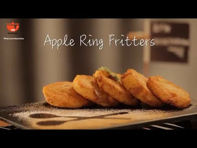 Apple Ring Fritters Recipe | Quick & Easy Fried Apple Rings By Chef Kamini |Monsoon Special Fritters