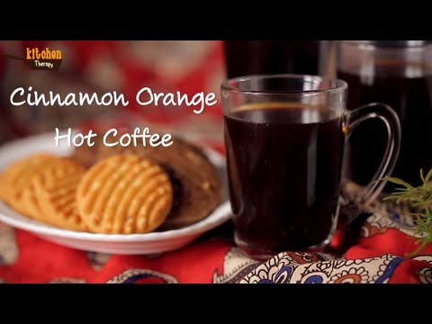 PERFECT Cinnamon Coffee Recipe l How To Make Orange Cinnamon Coffee By Kamini | Monsoon Special