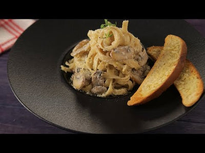 Mushroom Fettuccine Pasta | White Sauce Pasta At Home By Chef Kamini | Quick & Easy Pasta Recipe