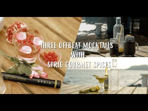 THREE OFFBEAT MOCKTAILS with SPRIG GOURMET SPICES