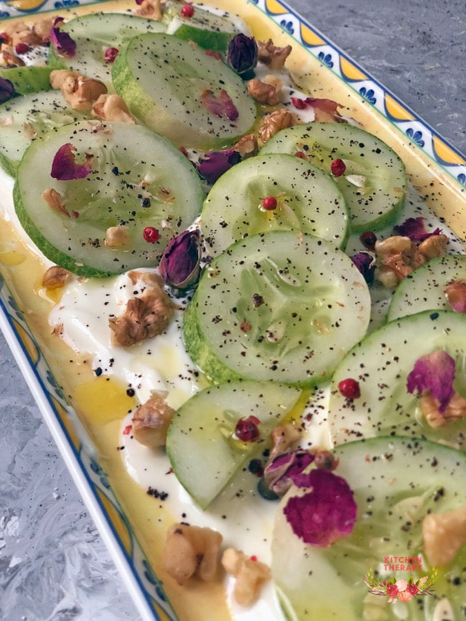 Persian Inspired Cucumber Salad