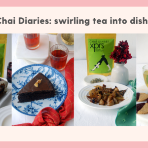 Chai Diaries: swirling tea into dishes