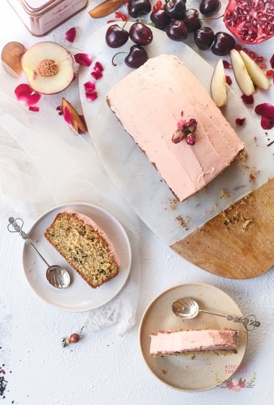 The Hygge Series: Plum + Roses Tea Cake