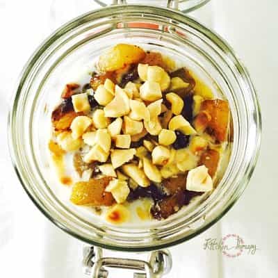Pumpkin Pie Overnight Oats