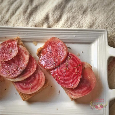 Radish Toasts