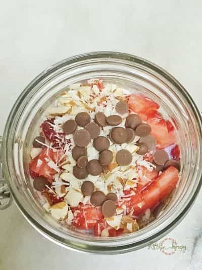 Strawberry Overnight Oats