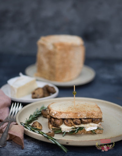 Mushroom + Brie Oat Sandwich