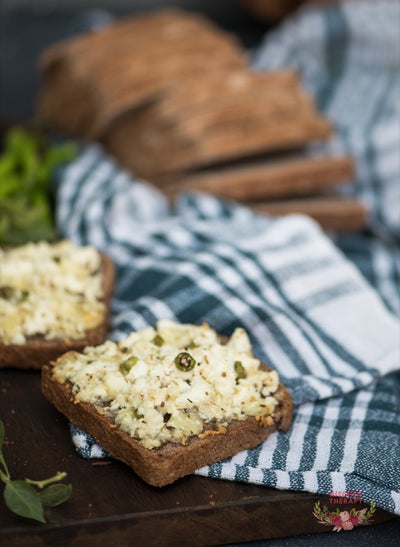 Chilli Cheese Toast on Ragi Bread